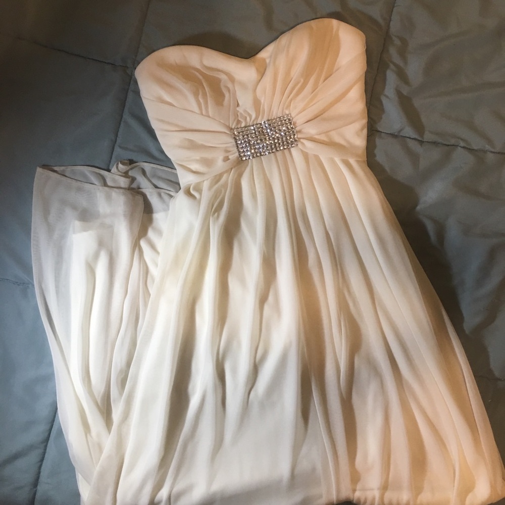 Beautiful White Evening Gown